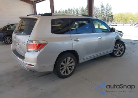 2013 Toyota Highlander Hybrid Limited V6 from USA, damaged, VIN JTEDC3EH8D2015893